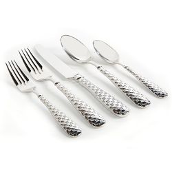 MacKenzie-Childs Check 5-Piece Flatware Sets
