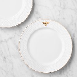 Honeycomb Embossed Salad Plates