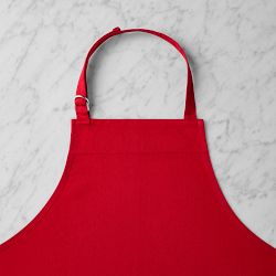 Williams Sonoma Classic Solid Personalized Apron, Claret Red