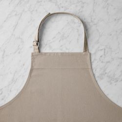 Williams Sonoma Classic Solid Personalized Apron, Drizzle Grey