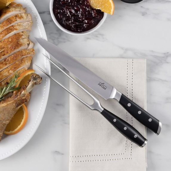 All-Clad Carving Knife & Meat Fork Set | Williams Sonoma