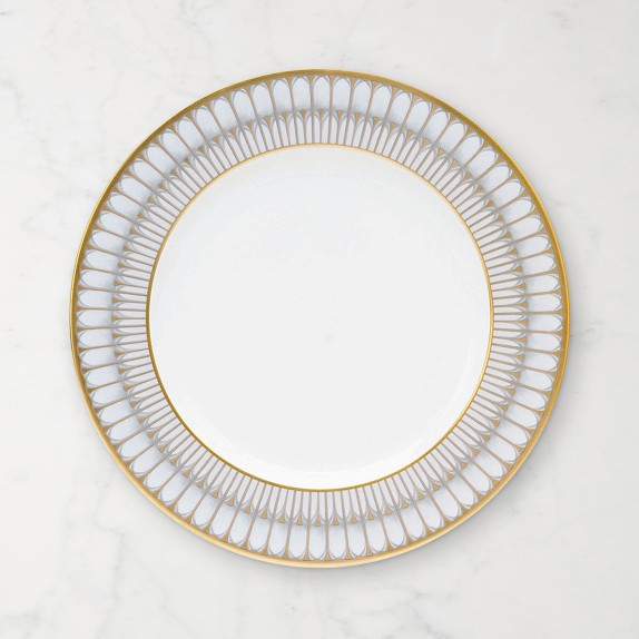 Deshoulieres Arcade Gris Dinner Plate | Williams Sonoma