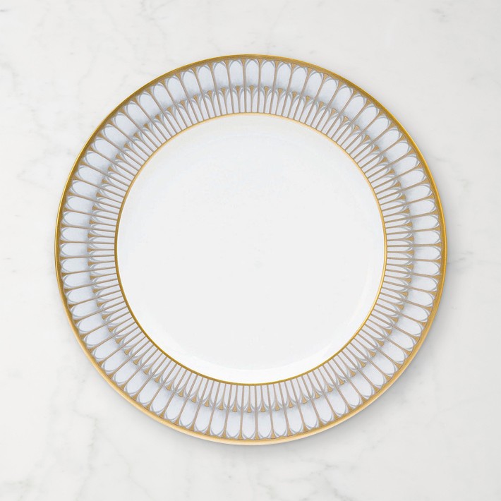 Deshoulieres Arcade Gris Dinner Plate | Williams Sonoma