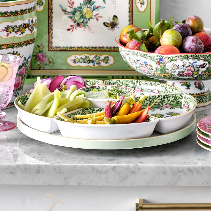 Famille Rose Lazy Susan Turntable | Williams Sonoma