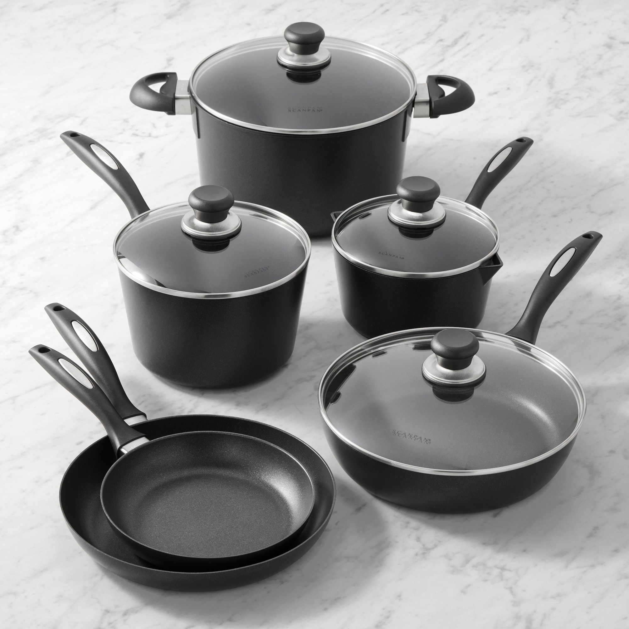 SCANPAN Qraft Nonstick 10-Piece Cookware Set Simolary simolary.com 5