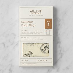 Hold Everything Beeswax Bread Bags, Set of 2