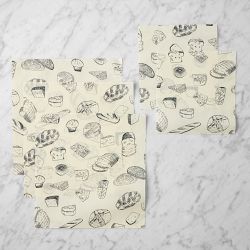 Hold Everything Beeswax Cheese Covers, Set of 5