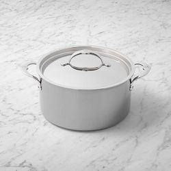 Hestan NanoBond Titanium Stainless-Steel Stockpot, 6-Qt.