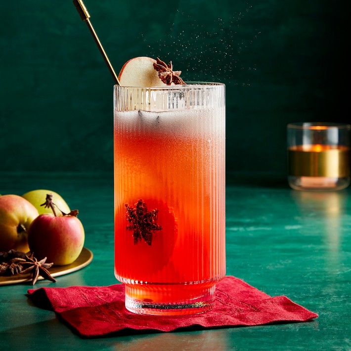 Modern Optic Highball Glasses Set of 4 | Williams Sonoma