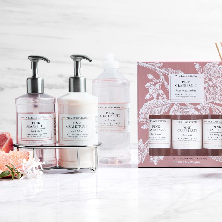 Williams Sonoma Pink Grapefruit Kitchen Essentials Kit | Gift Set
