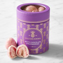 Williams Sonoma Heritage Canister, White Chocolate Strawberries