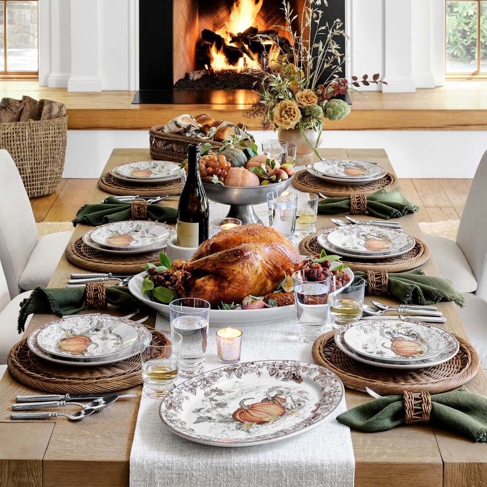 Plymouth Pumpkin Dinnerware Collection by Williams Sonoma Home