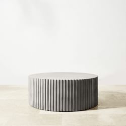 Tropea Fluted Round Coffee Table (42")