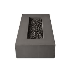 Havana Low Rectangle Fire Pit Table (60")