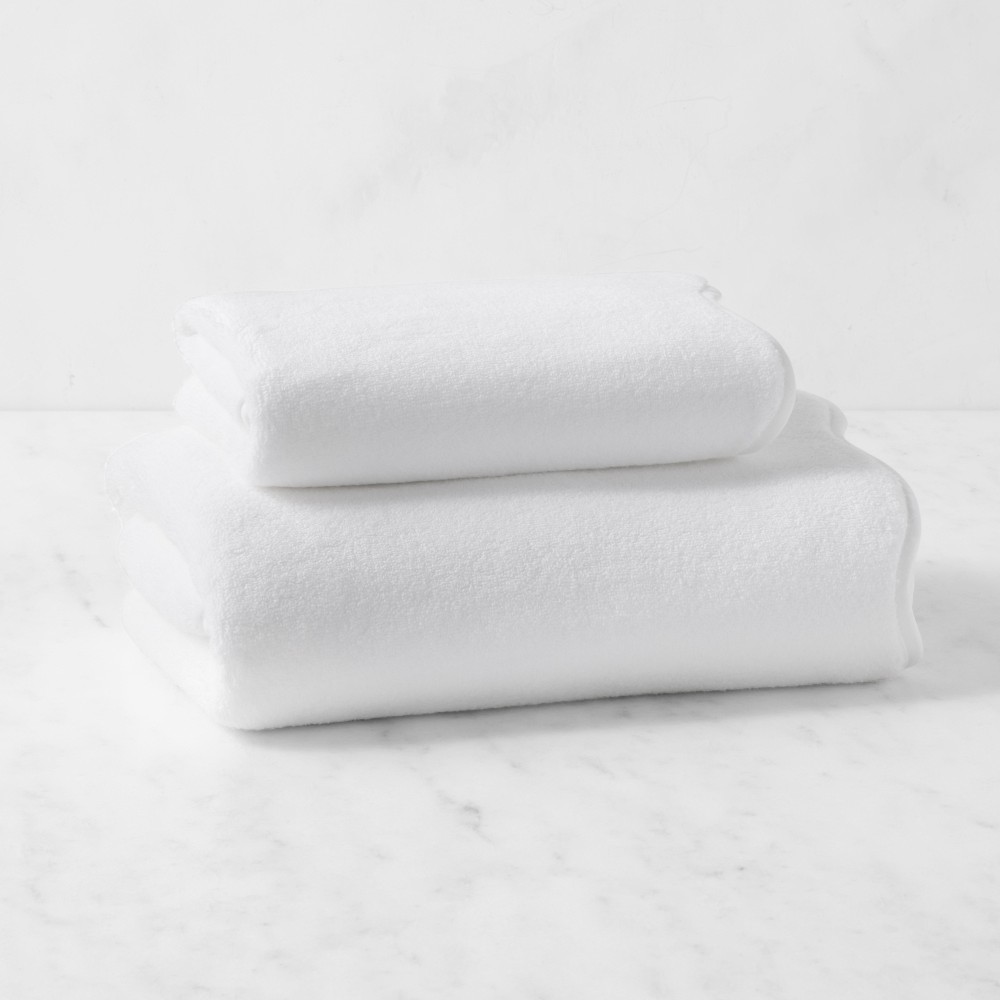 AERIN x Williams Sonoma Home Scallop Bath Towel Collection - Bright White