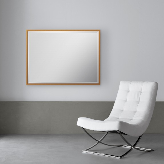 Windsor Satin Gold Mirror by Williams Sonoma Home