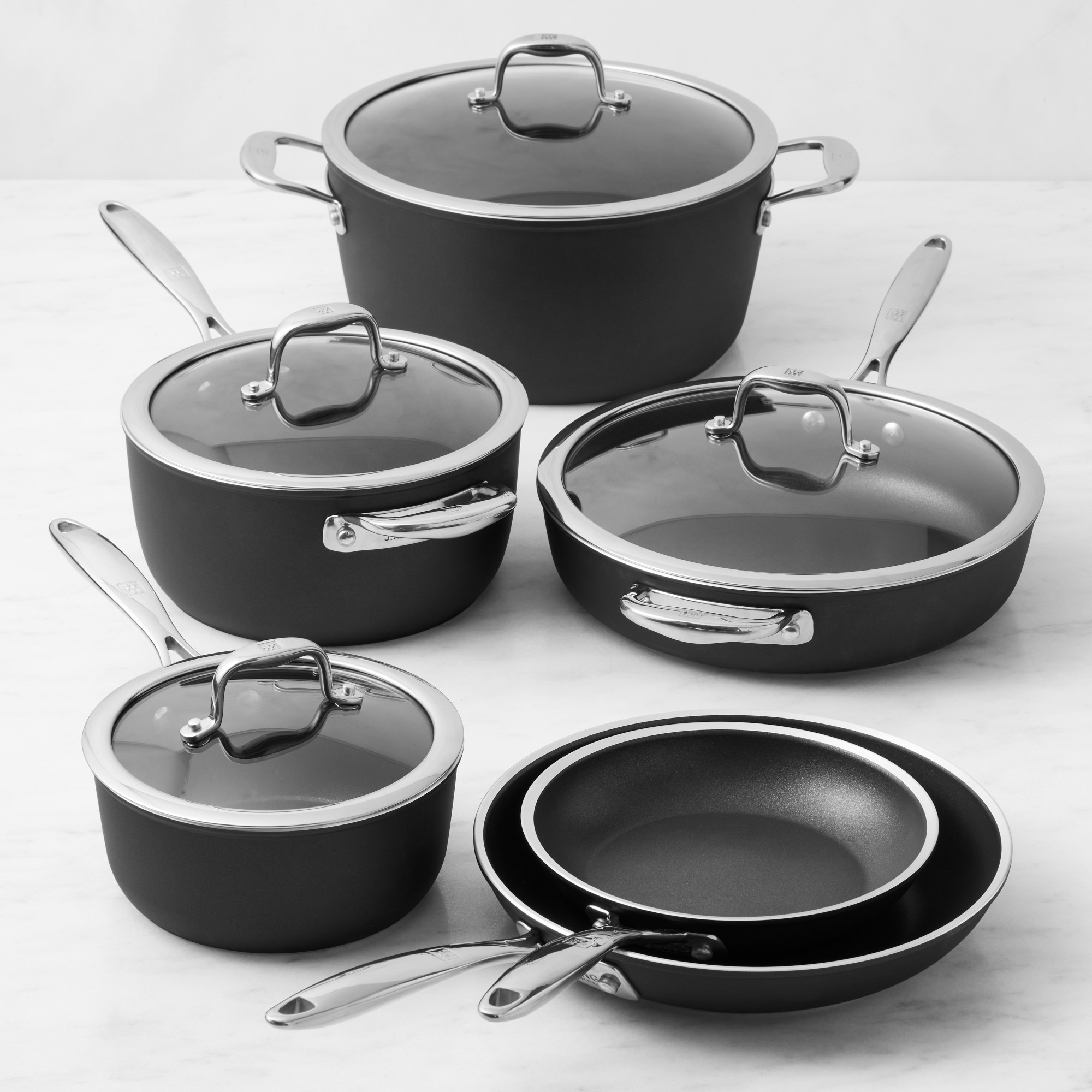 Zwilling Forte Plus Nonstick 10-Piece Cookware Set Simolary simolary.com