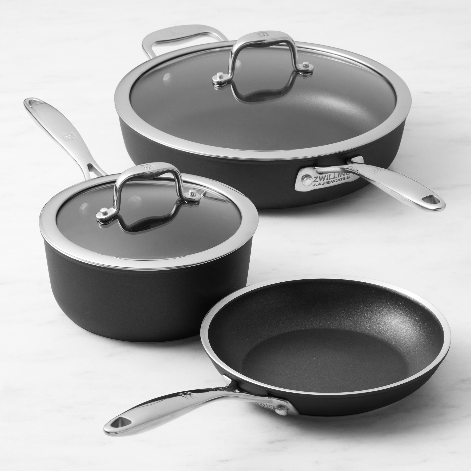 Zwilling Forte Plus Nonstick 5-Piece Cookware Set Simolary simolary.com