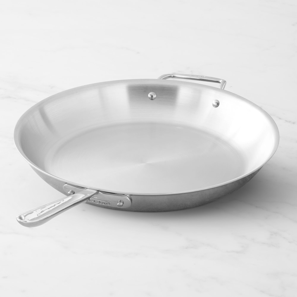 All-Clad D5® Stainless-Steel Fry Pans - 14"