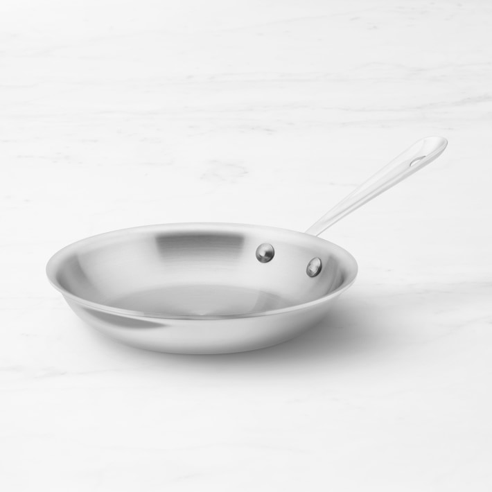 All-Clad D3 Tri-Ply Stainless-Steel Frying Pan | Williams Sonoma