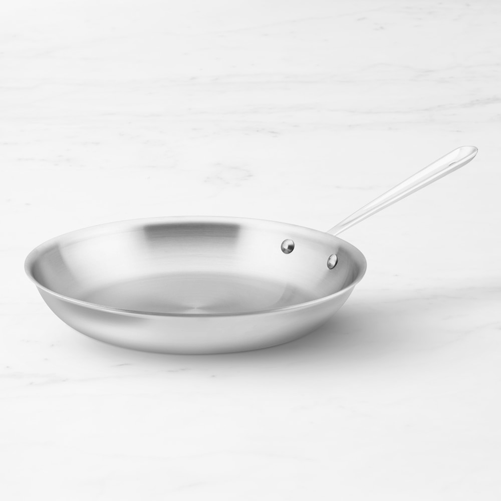 All-Clad D3® Tri-Ply Stainless-Steel Fry Pans - 12"