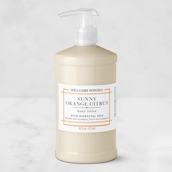 Williams Sonoma Sunny Orange Citrus Hand Lotion | Williams Sonoma