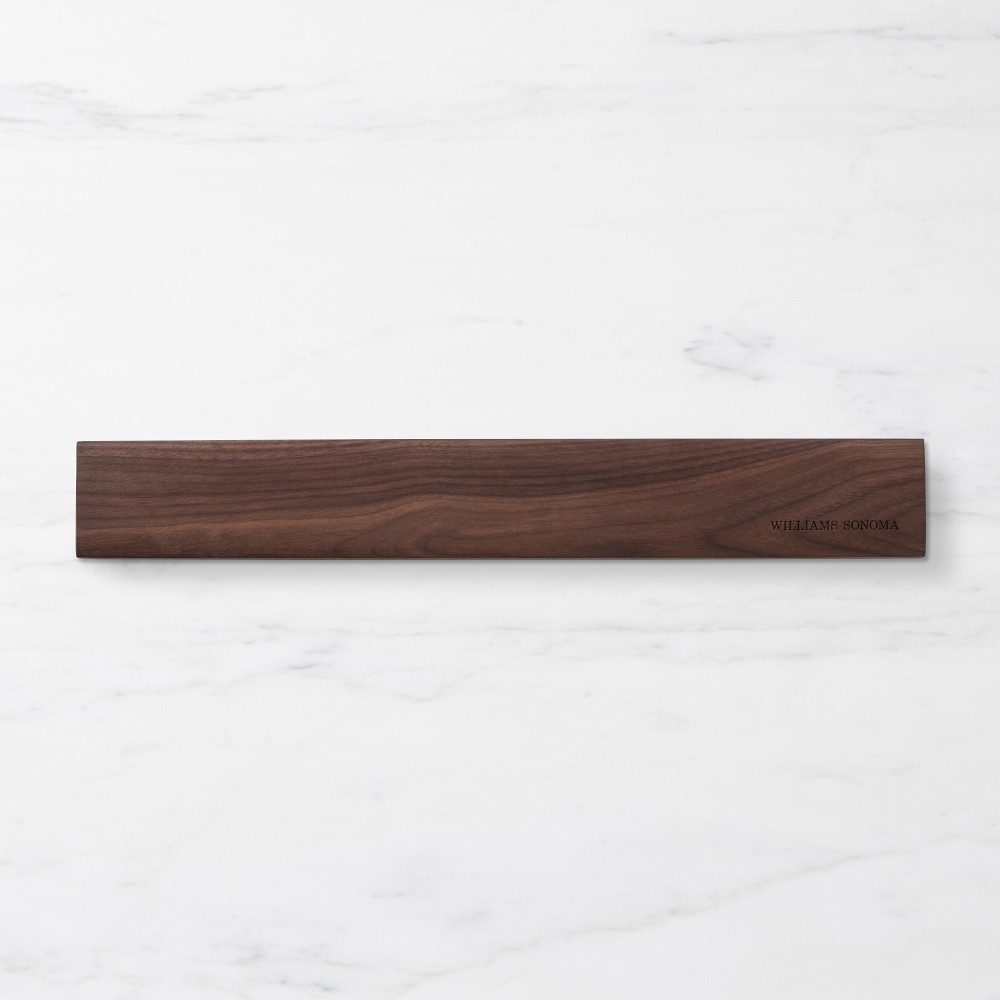 Williams Sonoma Wooden Magnetic Knife Rack, Walnut - Walnut, 18"
