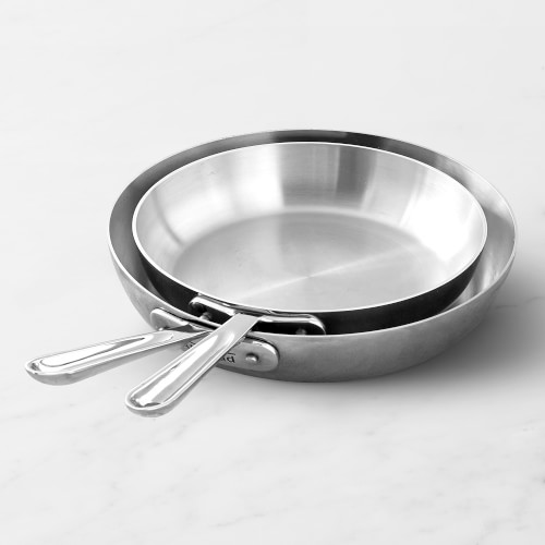 All-Clad D5 Stainless-Steel French Skillet, Set of 2 Simolary simolary.com