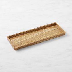 Williams Sonoma Countertop Tray, Olivewood