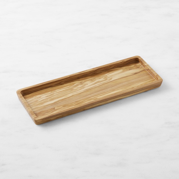 Williams Sonoma Countertop Tray, Olivewood