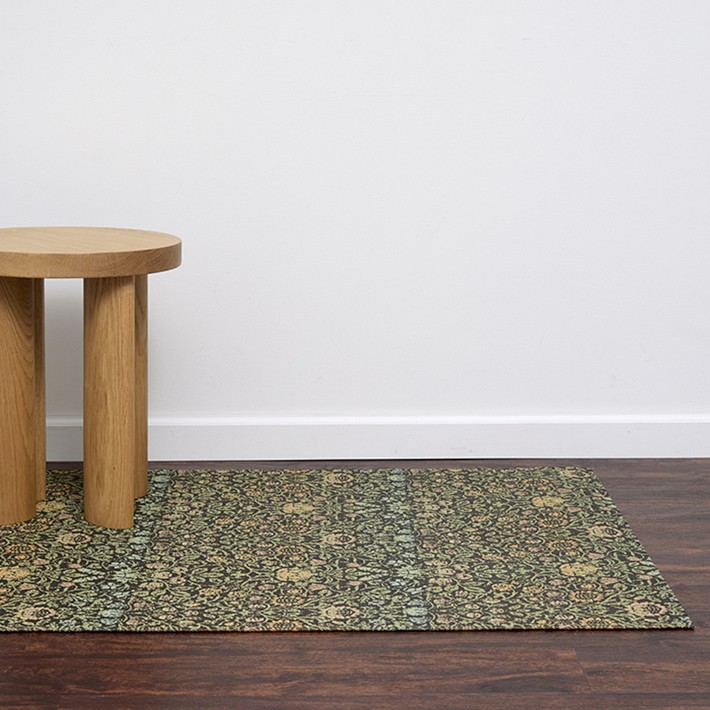 Chilewich x William Morris Woven Rug | Williams Sonoma
