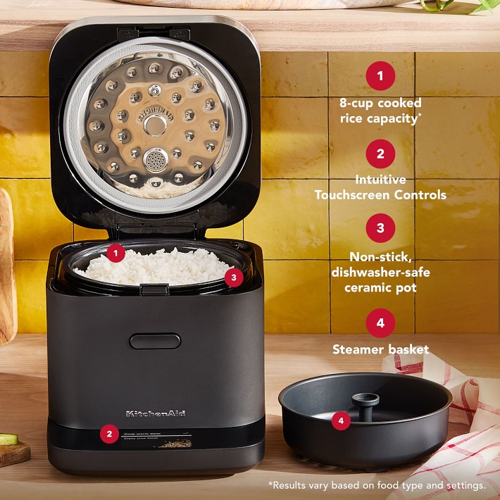 KitchenAid® Compact Tankless Grain & Rice Cooker | Williams Sonoma