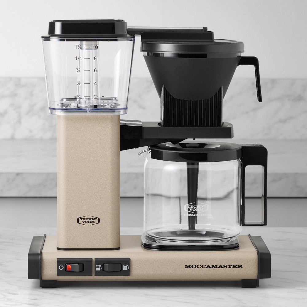 Moccamaster by Technivorm KBGV Select Coffee Maker, 10-cup - Sandstone