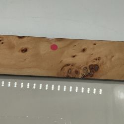 OPEN BOX:Exotic Burl Wood Gallery Picture Frame, 4" X 6"