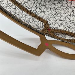 OPEN BOX:Antique Mirrored Tray, Large