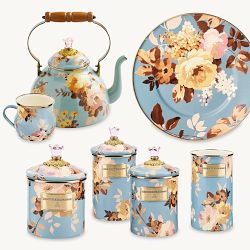 MacKenzie-Childs Wild Rose Slate Collection