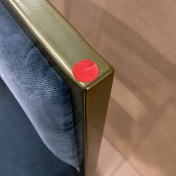 OPEN BOX: Dessau Dining Counter Stool, Performance Velvet, Charcoal