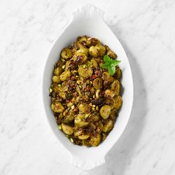 Trisha Yearwood x Williams Sonoma, Brussel Sprouts with Pistachio Pesto