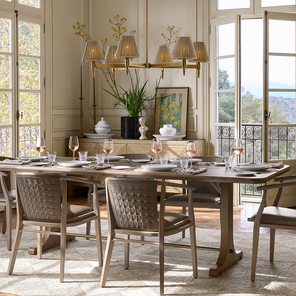 Reed Dining Table (96") by Williams Sonoma Home