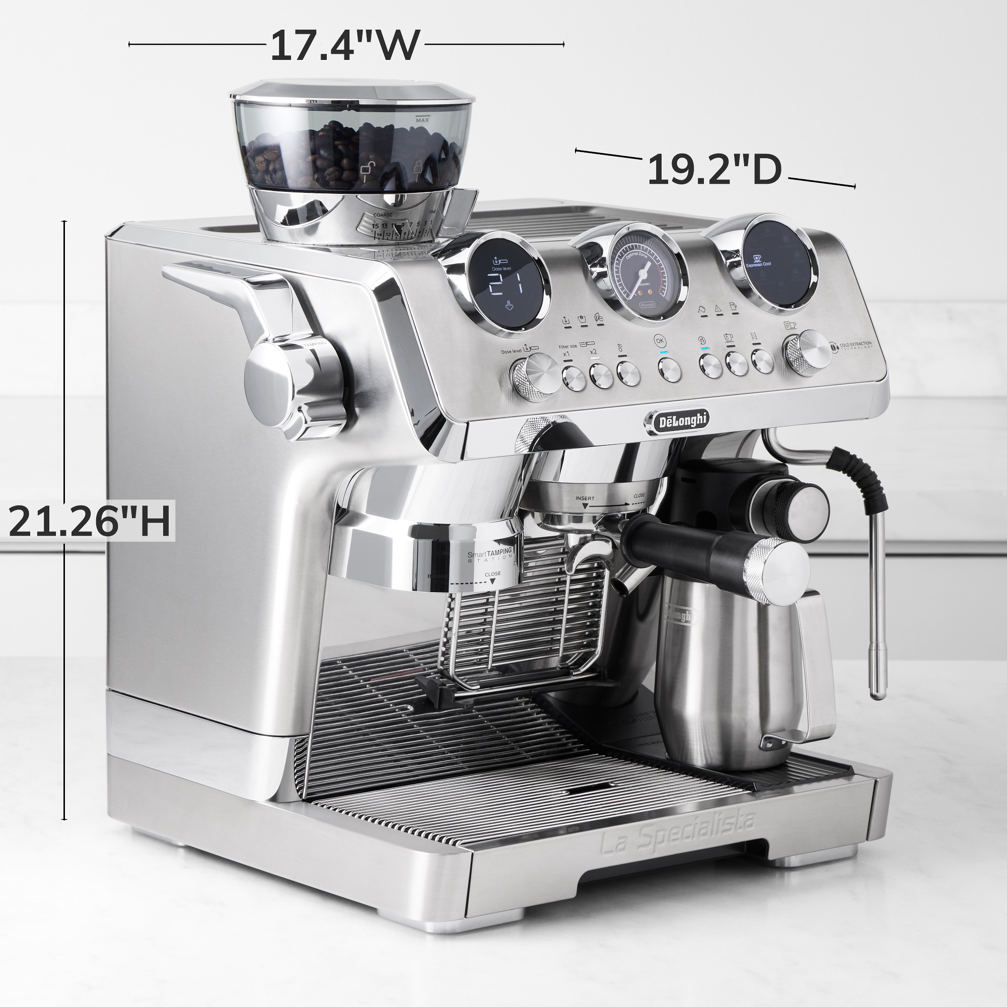De’Longhi La Specialista Maestro Espresso Machine with Cold Brew Sansujyuku sansujyuku.com