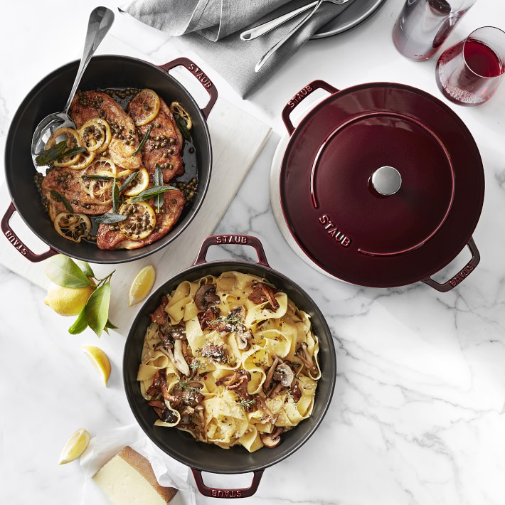 Staub Enameled Cast Iron Stackable Cookware Set | Williams Sonoma