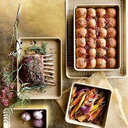 Williams Sonoma Goldtouch® Pro Nonstick Non Corrugated Half Sheet with Cooling Rack