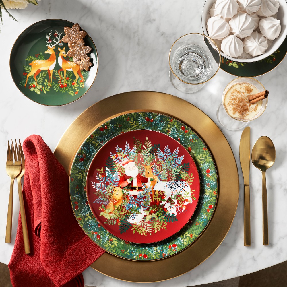 Christmas Forest Dinnerware Collection by Williams Sonoma Home