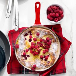 Le Creuset Enameled Cast Iron Shallow Fry Pan, 9.75"