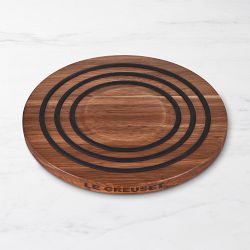 Le Creuset Magnetic Wooden Trivet, 8"
