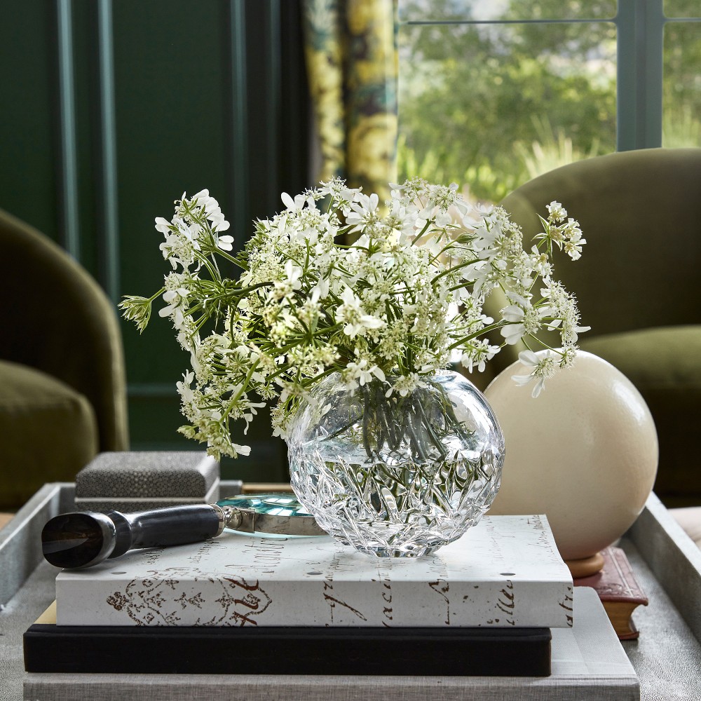 Orrefors Carat Globe Vase by Williams Sonoma Home