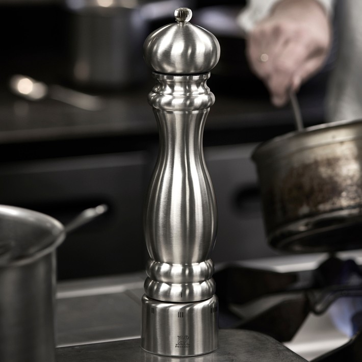 Peugeot Paris Chef Stainless Steel Salt & Pepper Grinders