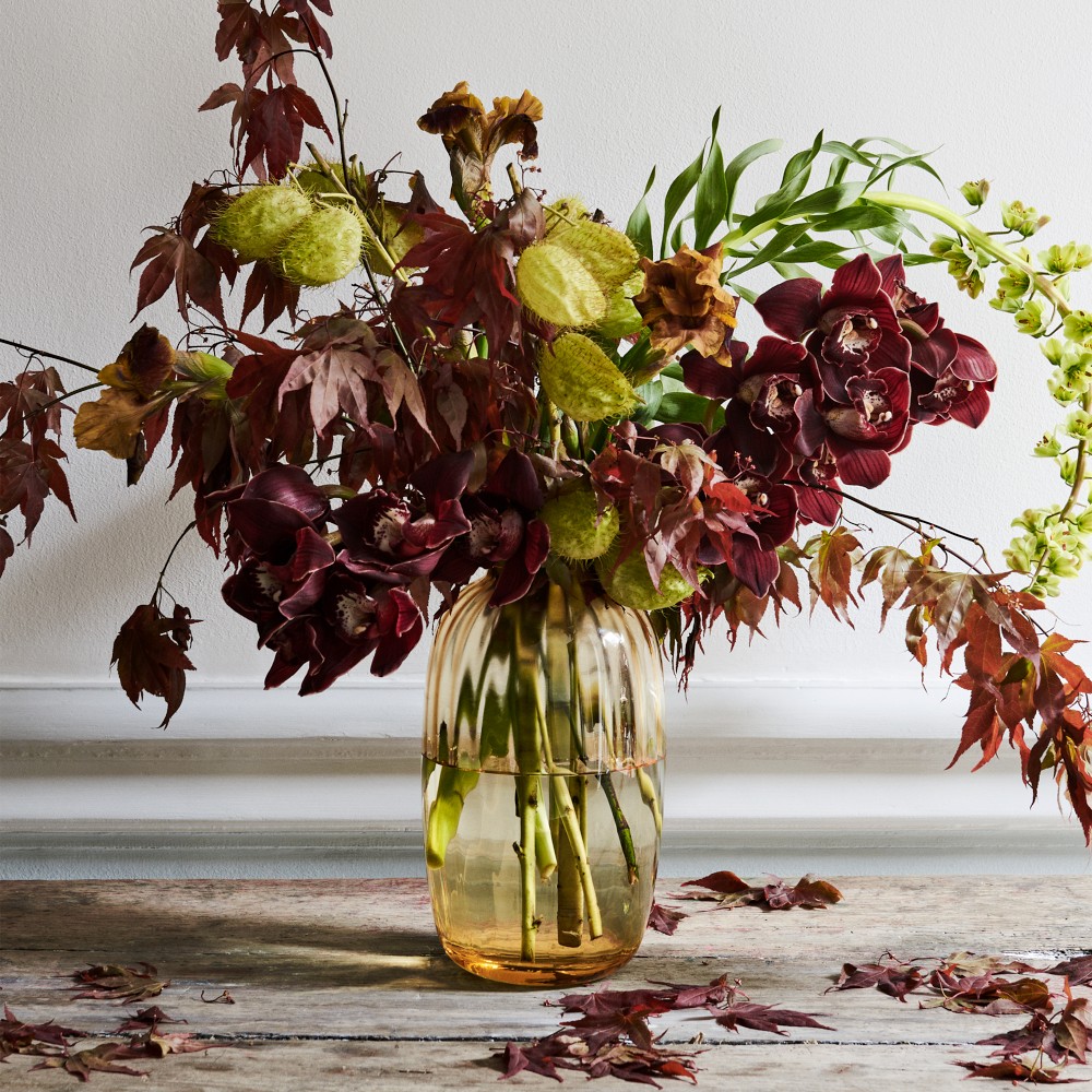 Primula Oval Glass Vase by Williams Sonoma Home