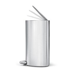 simplehuman™ 6L Semi Round Step Trash Can