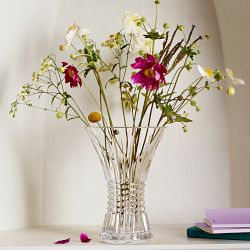 Waterford Lismore Diamond Vase, 8"
